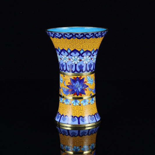 Handmade Imperial Cloisonné Flower Vase