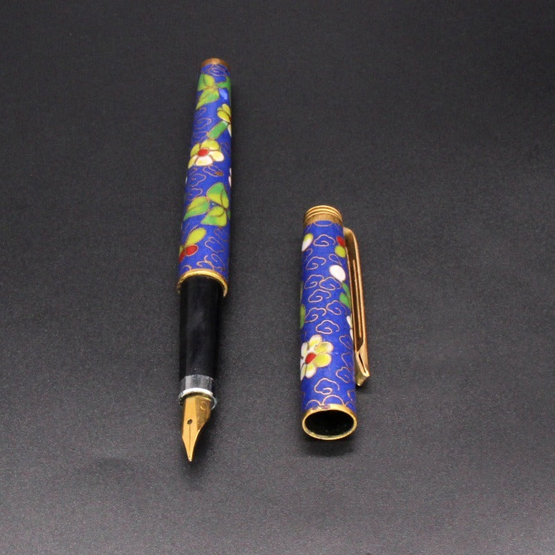 Authentic Cloisonné Enamel Fountain Pen