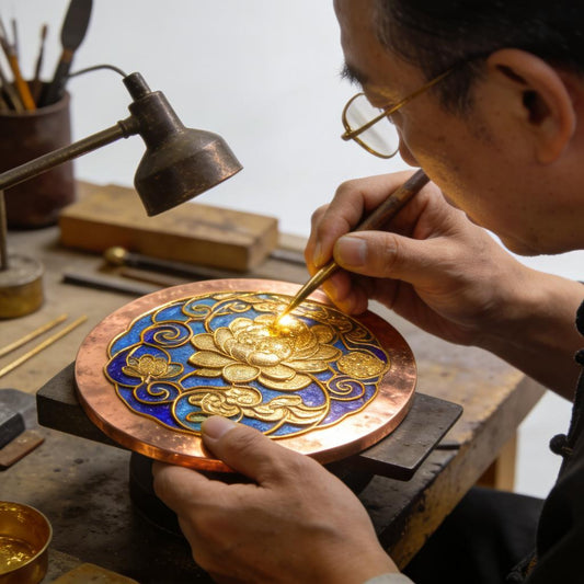 The Making of Authentic Cloisonné | UNESCO Heritage Craft