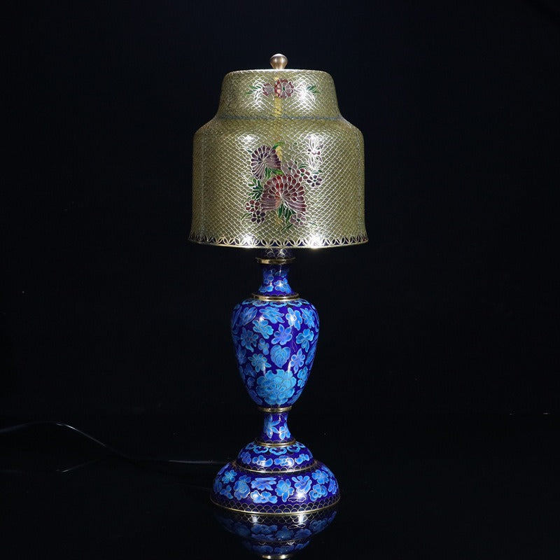 Authentic Cloisonné Filigree Table Lamp