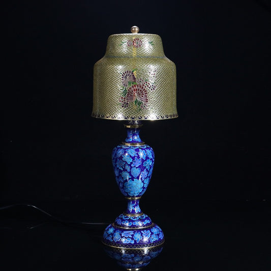 Authentic Cloisonné Filigree Table Lamp