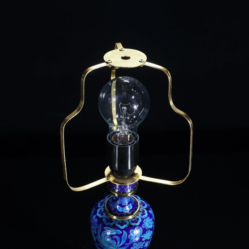Authentic Cloisonné Filigree Table Lamp