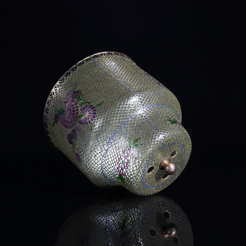 Authentic Cloisonné Filigree Table Lamp