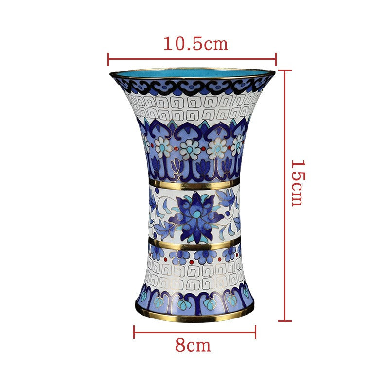 Handmade Imperial Cloisonné Flower Vase