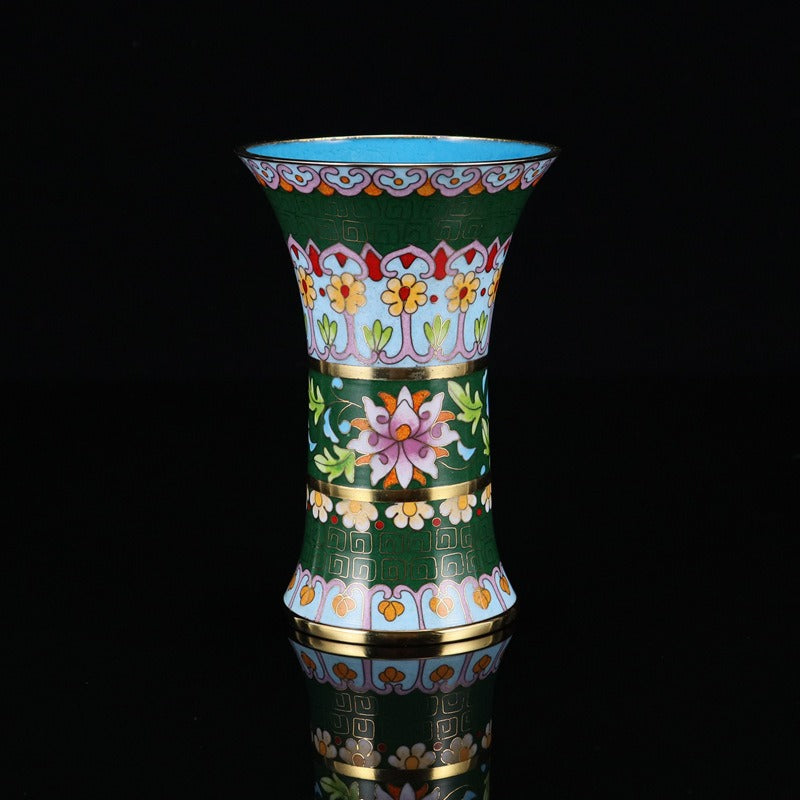 Handmade Imperial Cloisonné Flower Vase