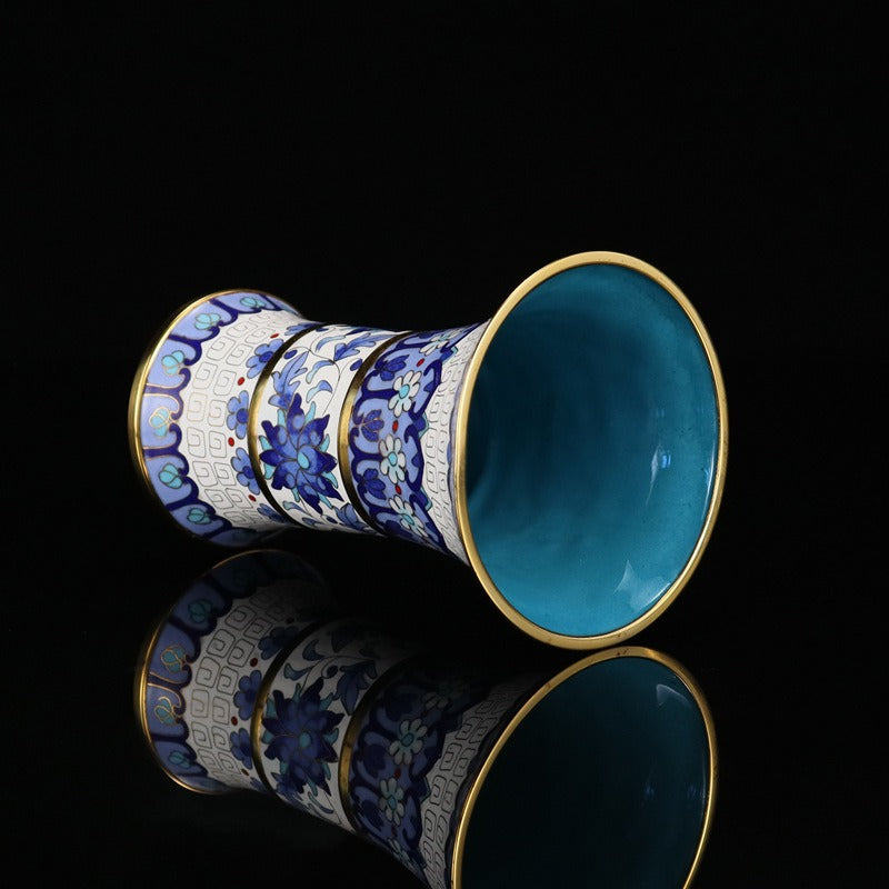 Handmade Imperial Cloisonné Flower Vase