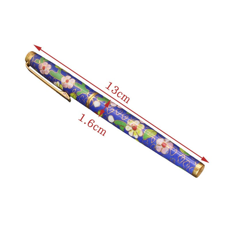 Authentic Cloisonné Enamel Fountain Pen
